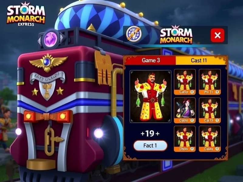 Storm Monarch Express Indian Festival Event